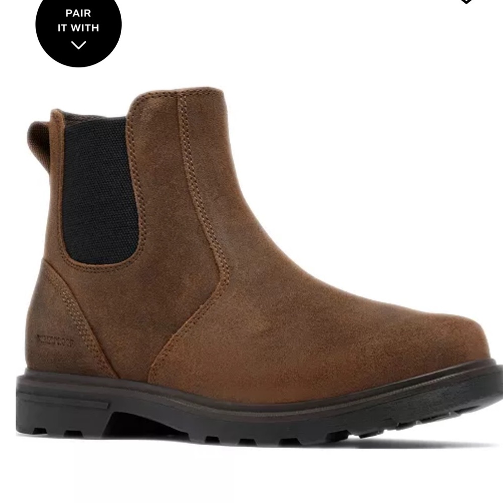 Sorel Men's Brown Suede Chukka Boots